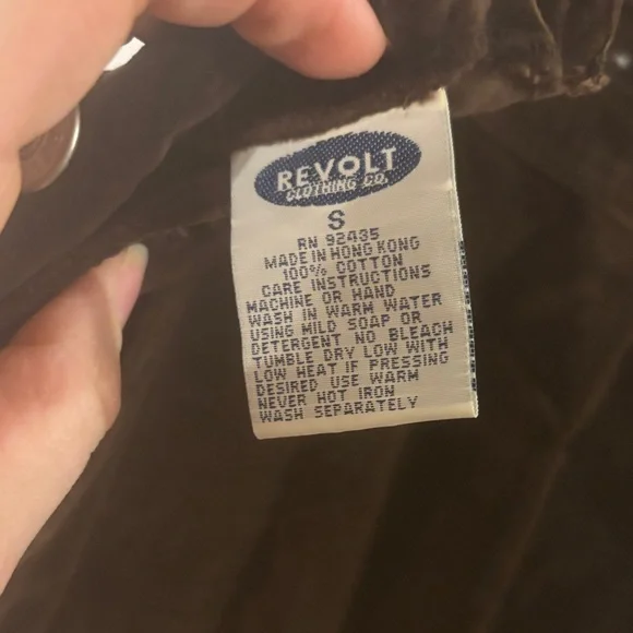 Revo Dark Brown Bib overalls - Picture 2 of 5